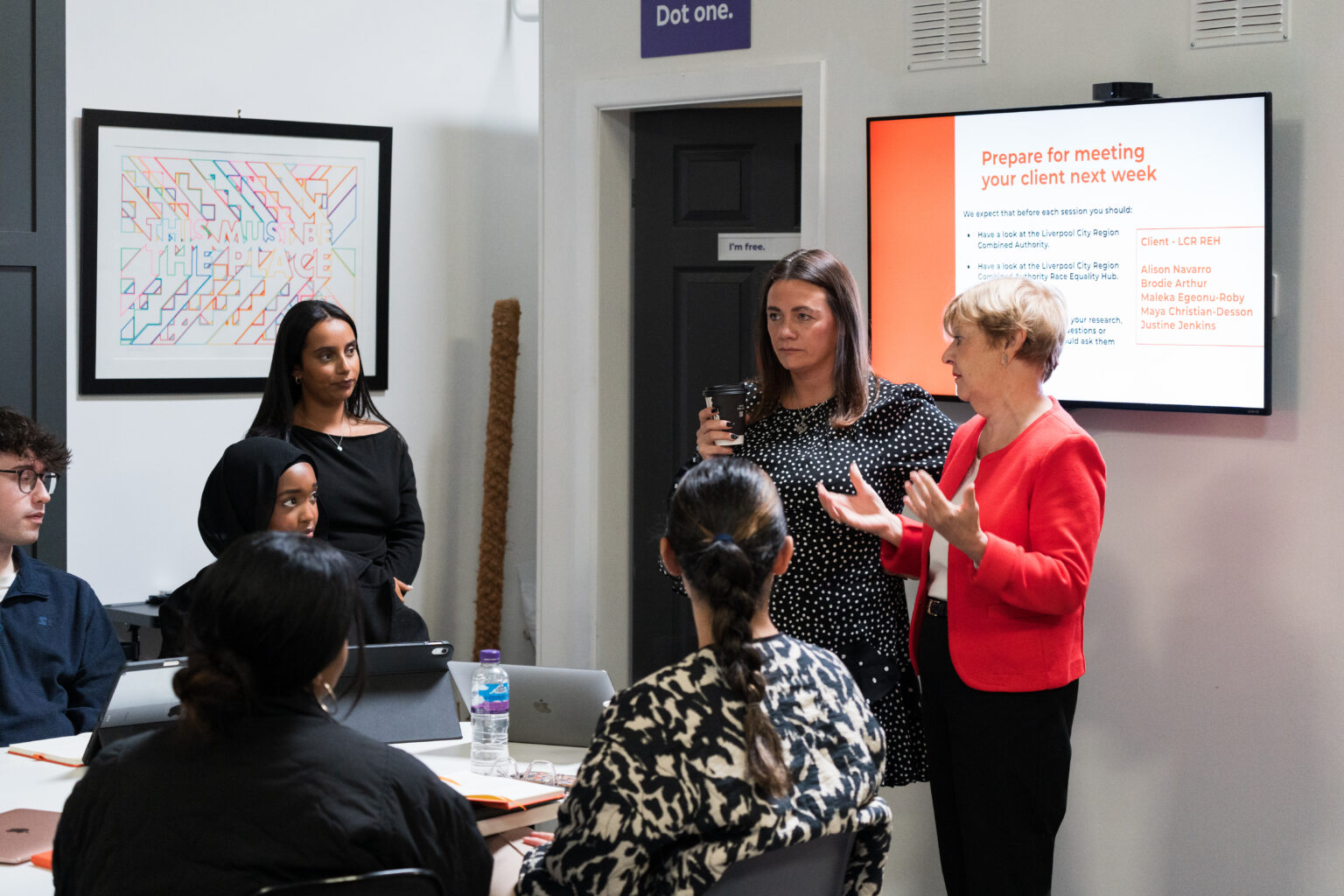 Labour Peer Baroness Jones, Minister for the Future Digital Economy, visited our latest Agent Academy cohort in Liverpool 